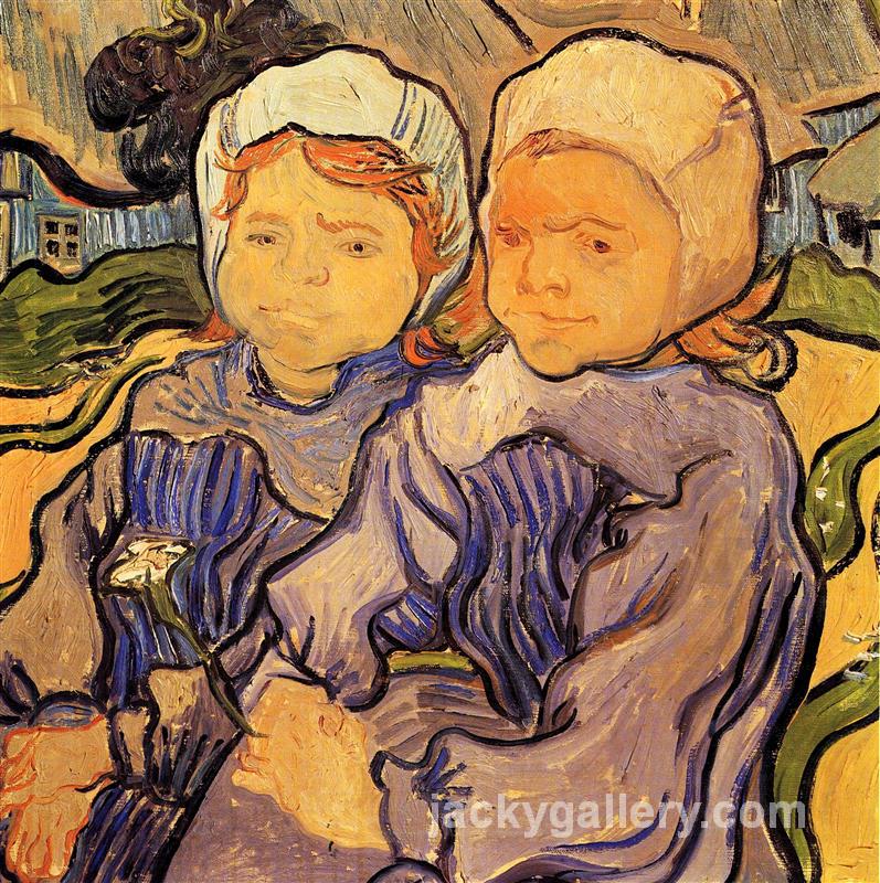 Two Children, Van Gogh painting